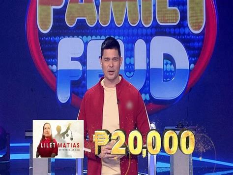 Family Feud: 'Guess To Win' promo sa 'Lilet Matias  .